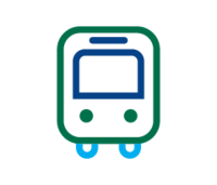 large trolly icon